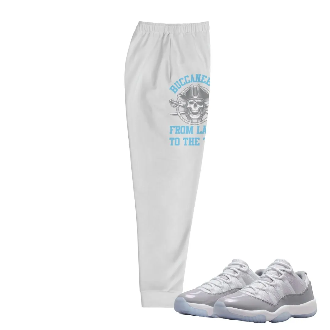 Retro 11 Low Cement Grey Varsity Joggers