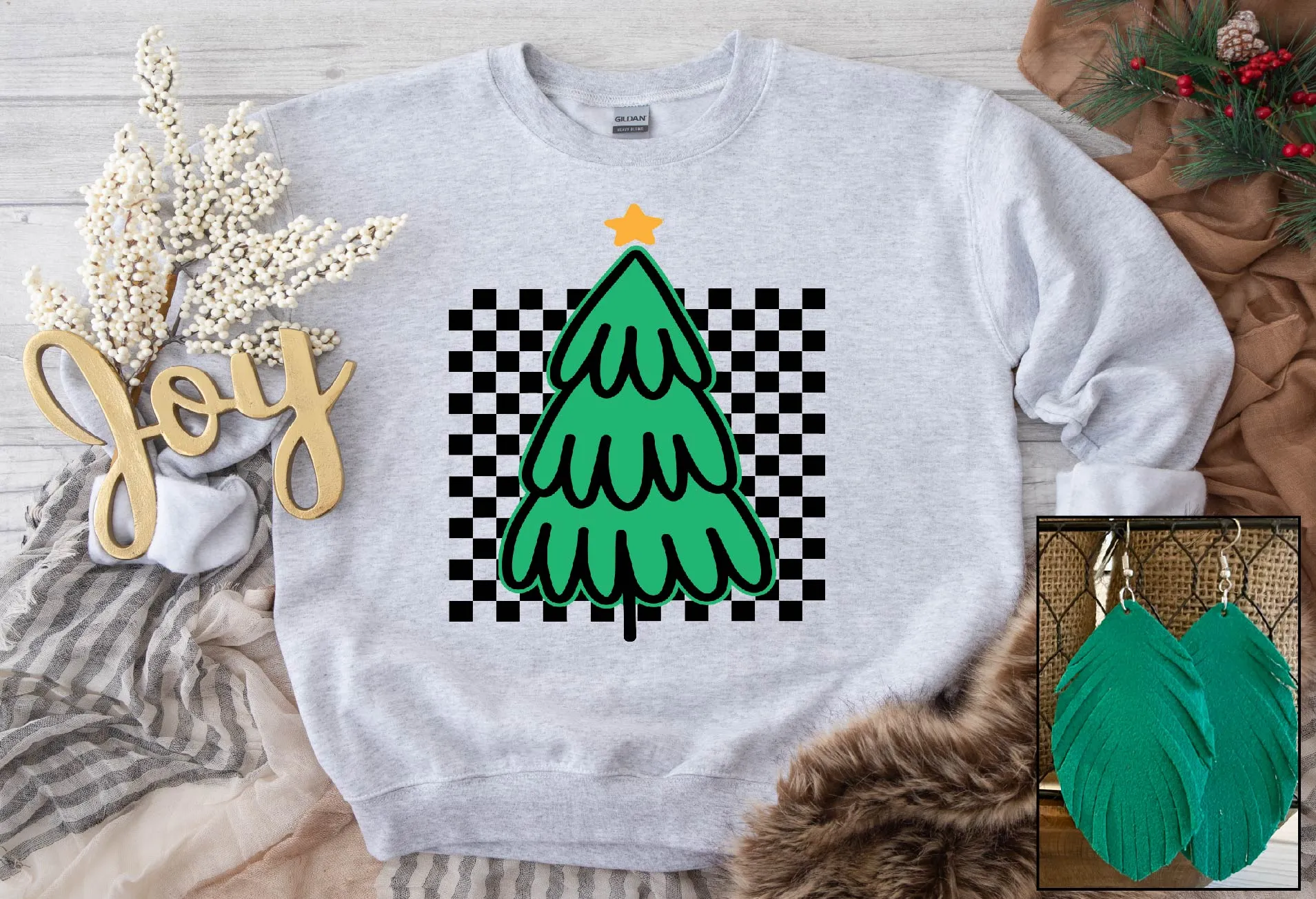 Retro Christmas Tree