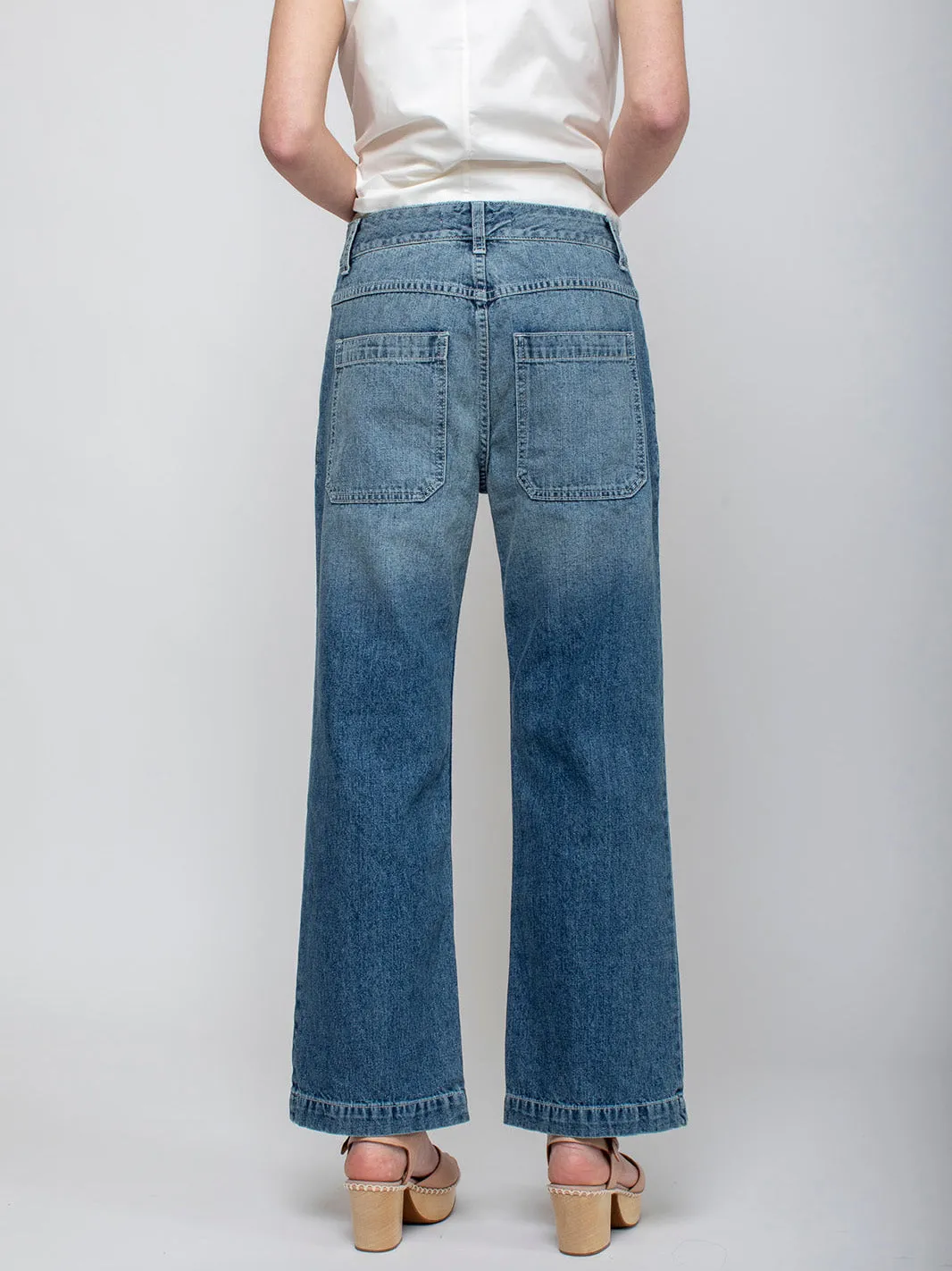 Reuben Pants - Washed Indigo Denim