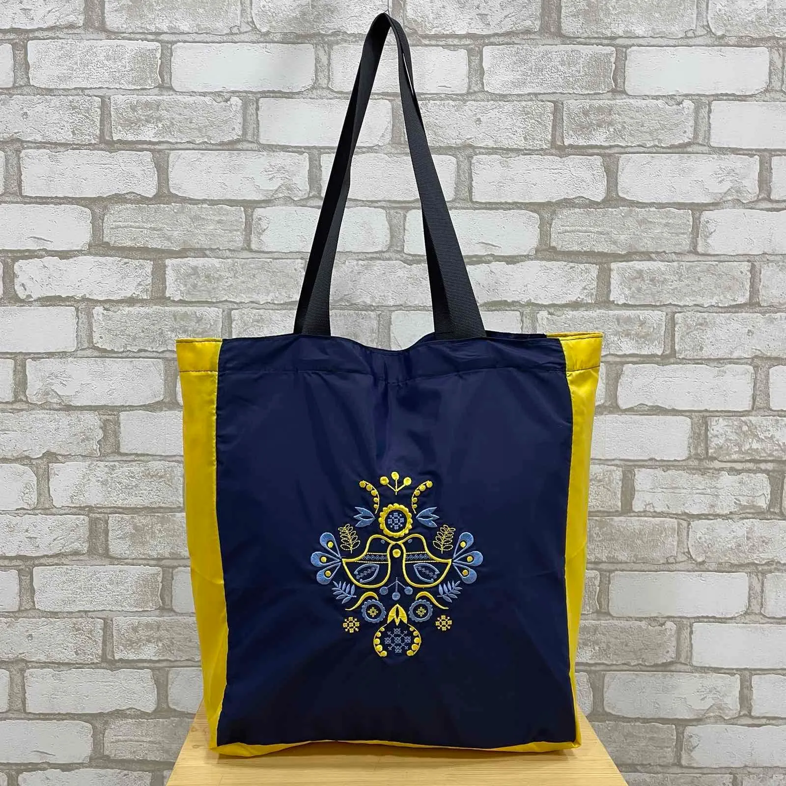 Reusable Embroidered Tote Bag