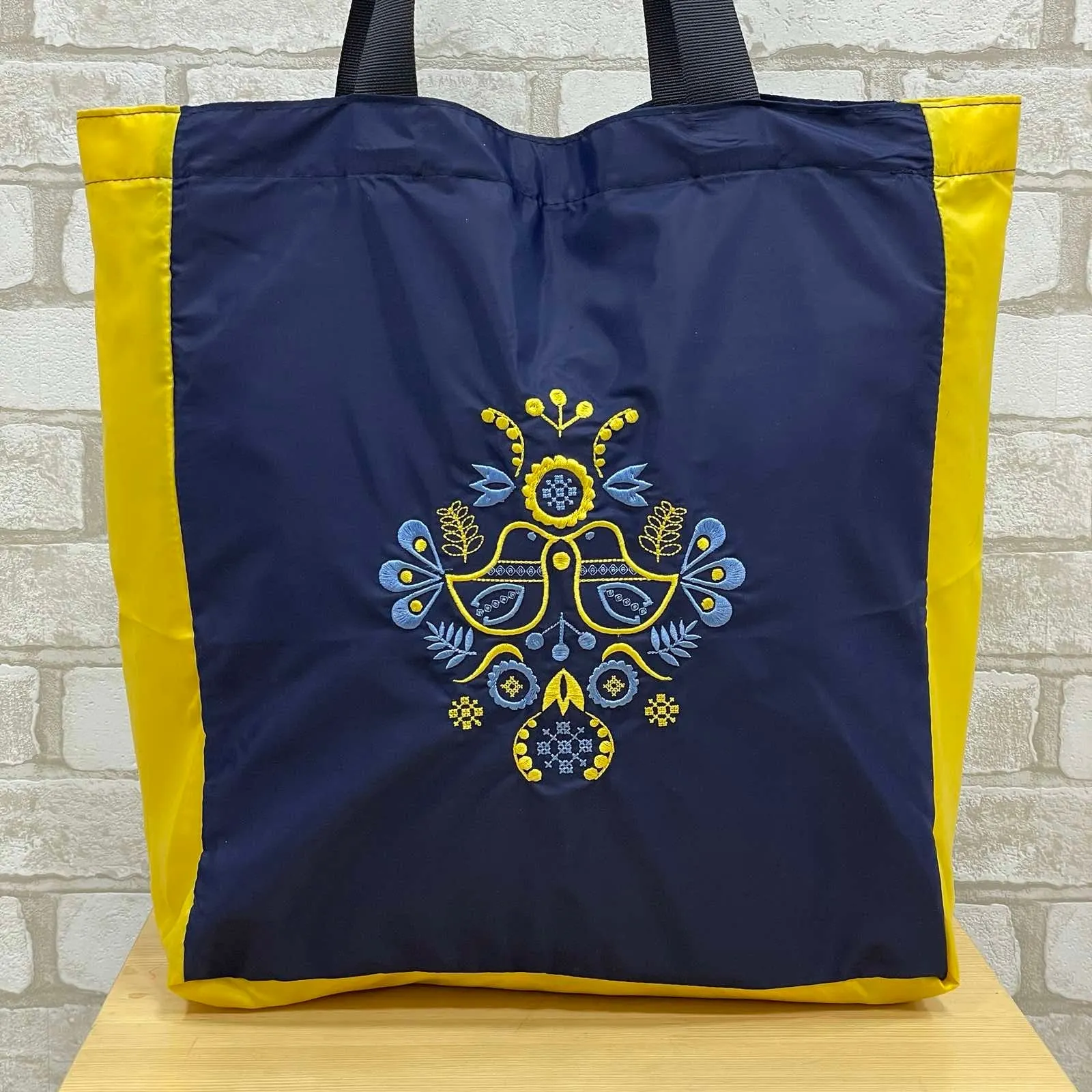 Reusable Embroidered Tote Bag