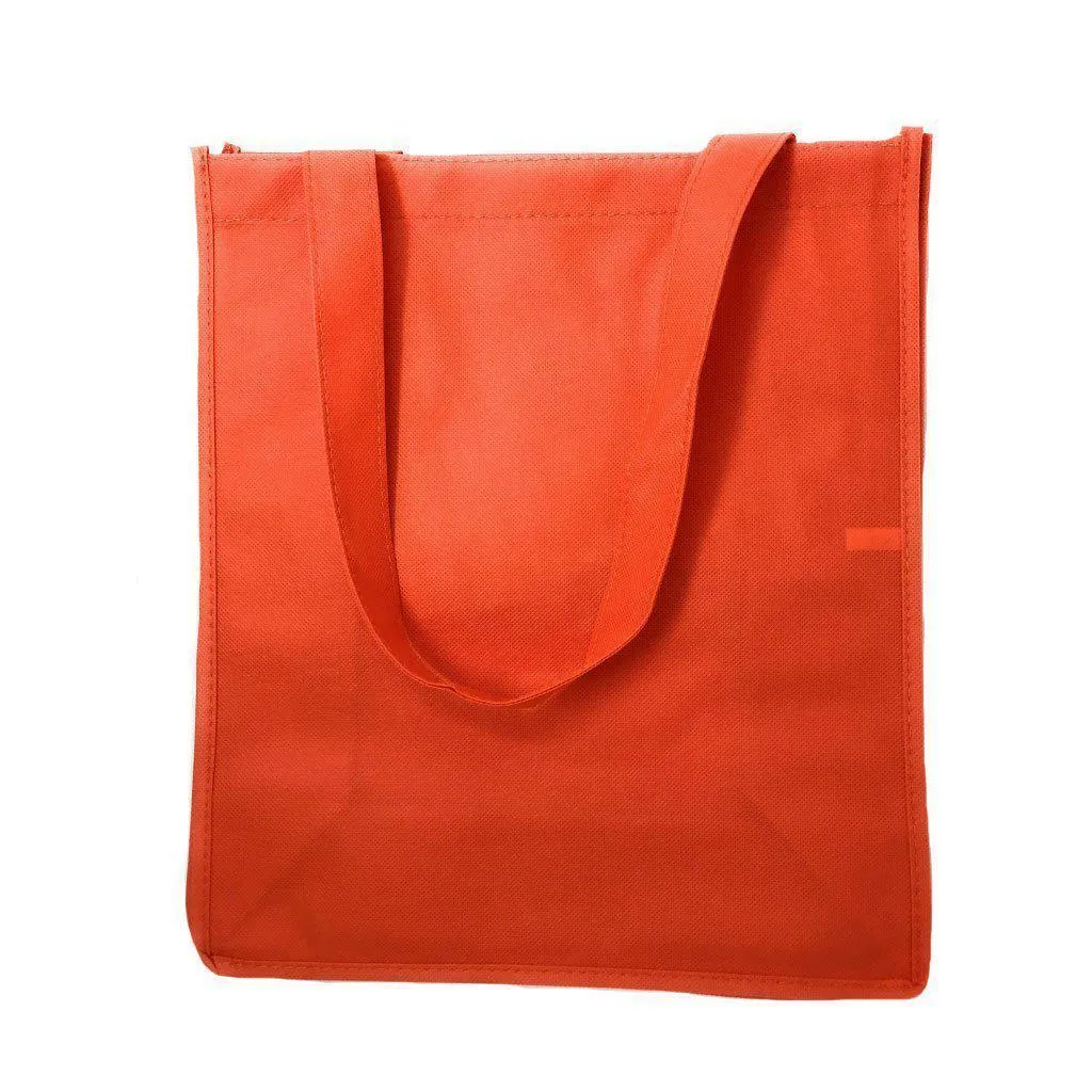 Reusable Grocery Shopping Tote Bags With Gusset Eco Friendly 13X15inch