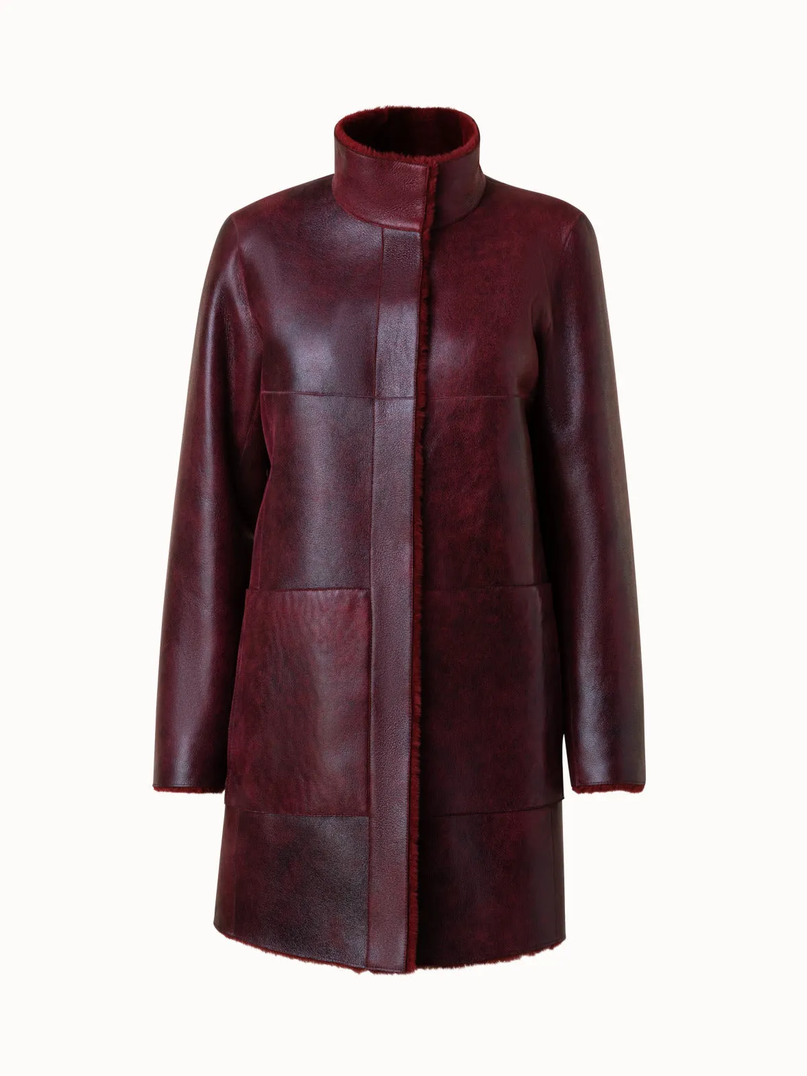 Reversible Shearling Coat