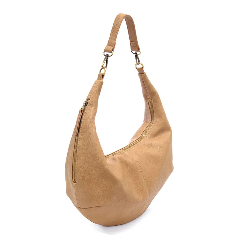 Rhea Slouchy Crescent Shoulder Crossbody Bag