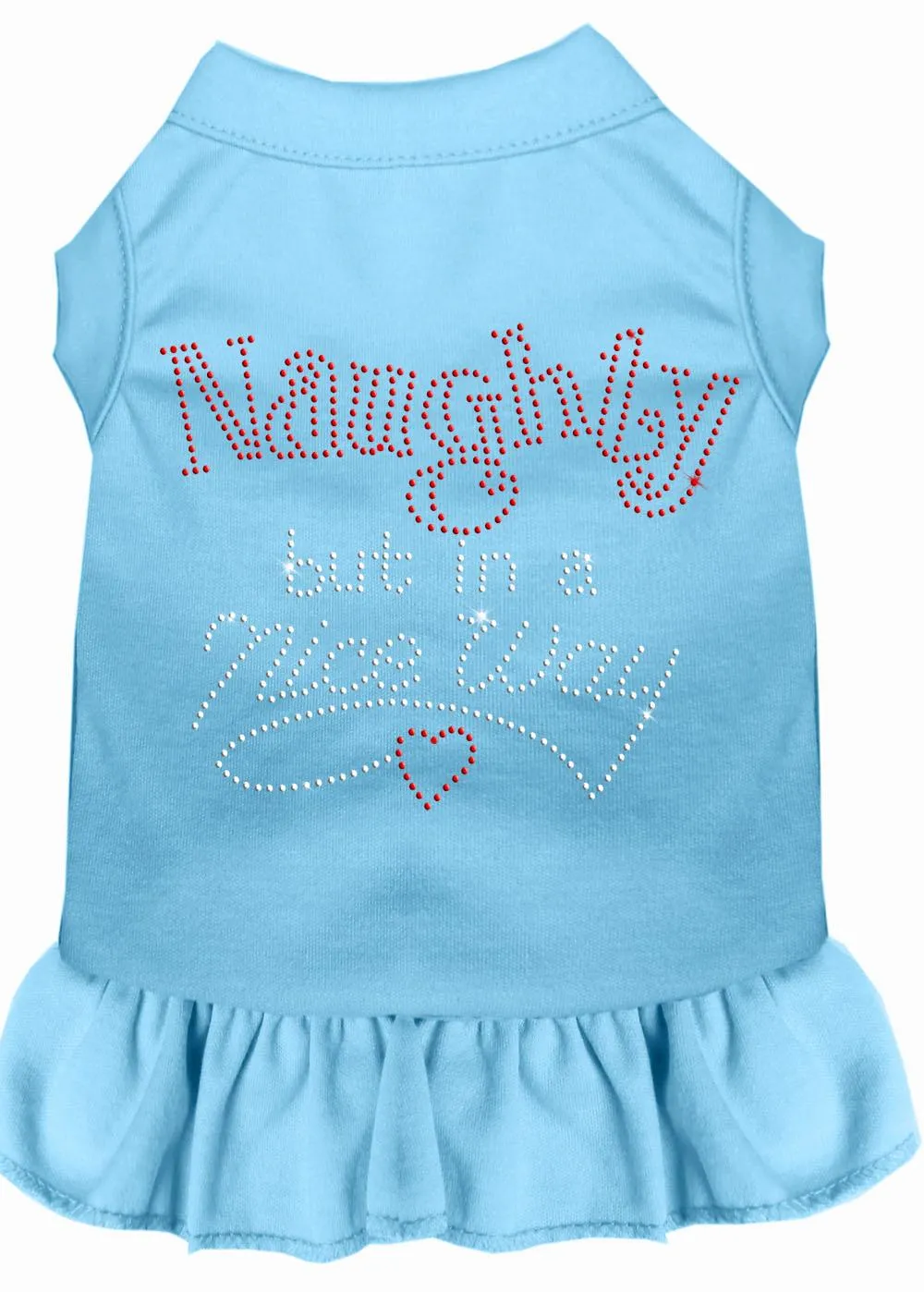 Rhinestone Naughty But In A Nice Way Dress Baby Blue Xxl (18)