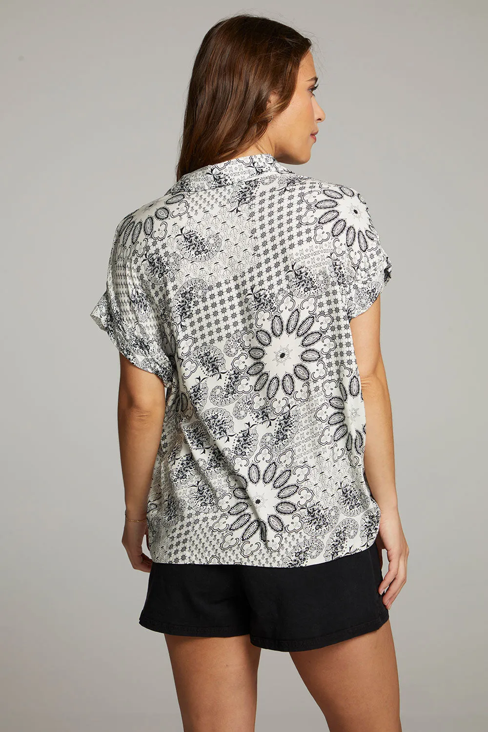 Rhythmm Paisley Bandana Button Down