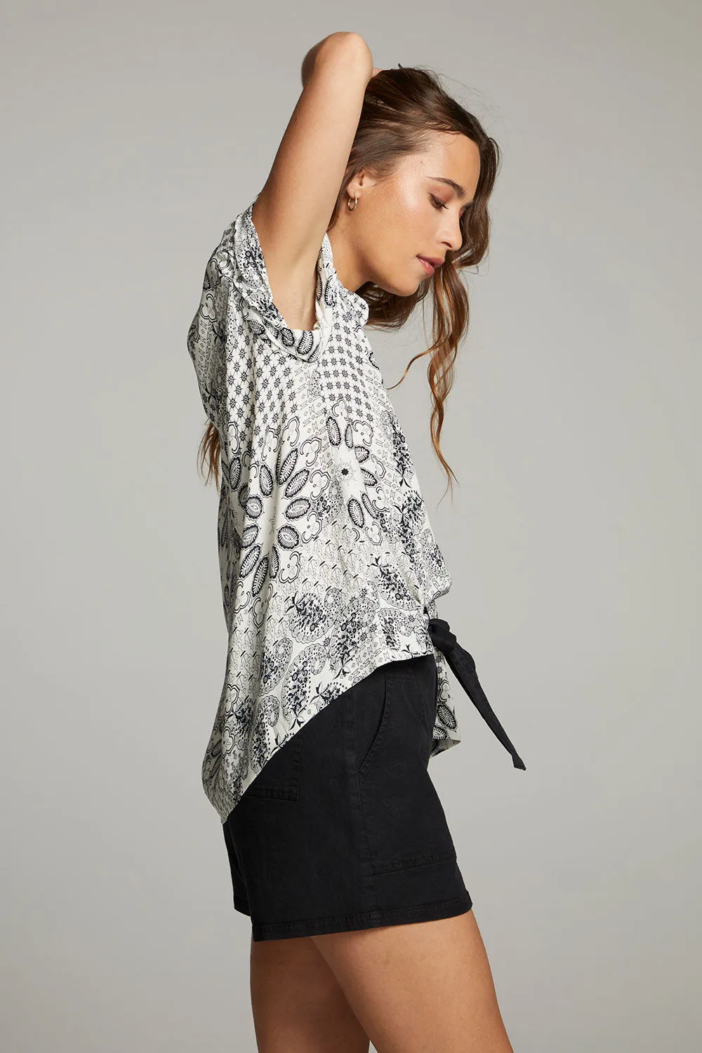 Rhythmm Paisley Bandana Button Down