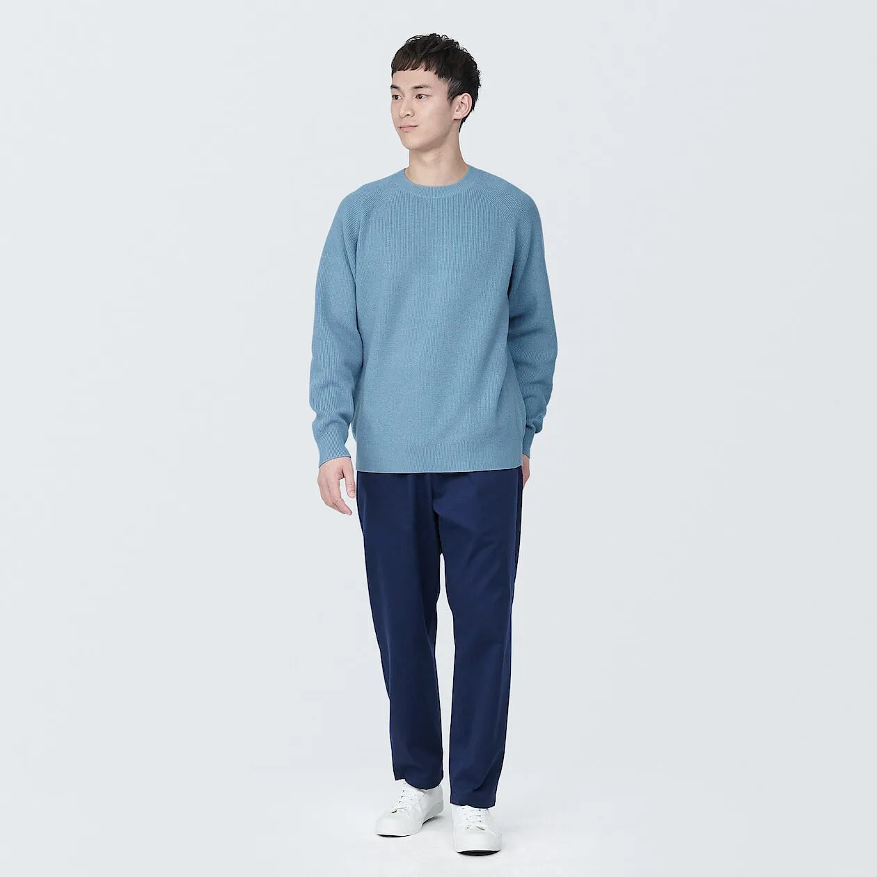 Ribbed Crewneck Sweater