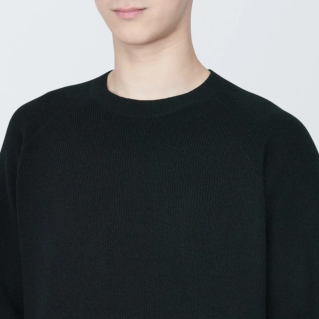 Ribbed Crewneck Sweater