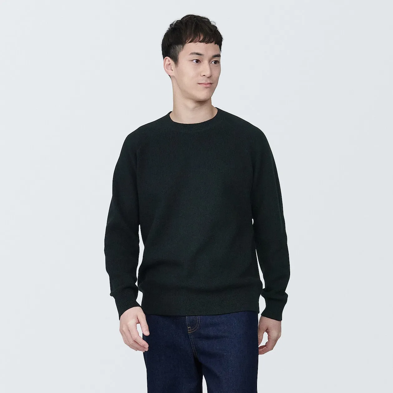 Ribbed Crewneck Sweater