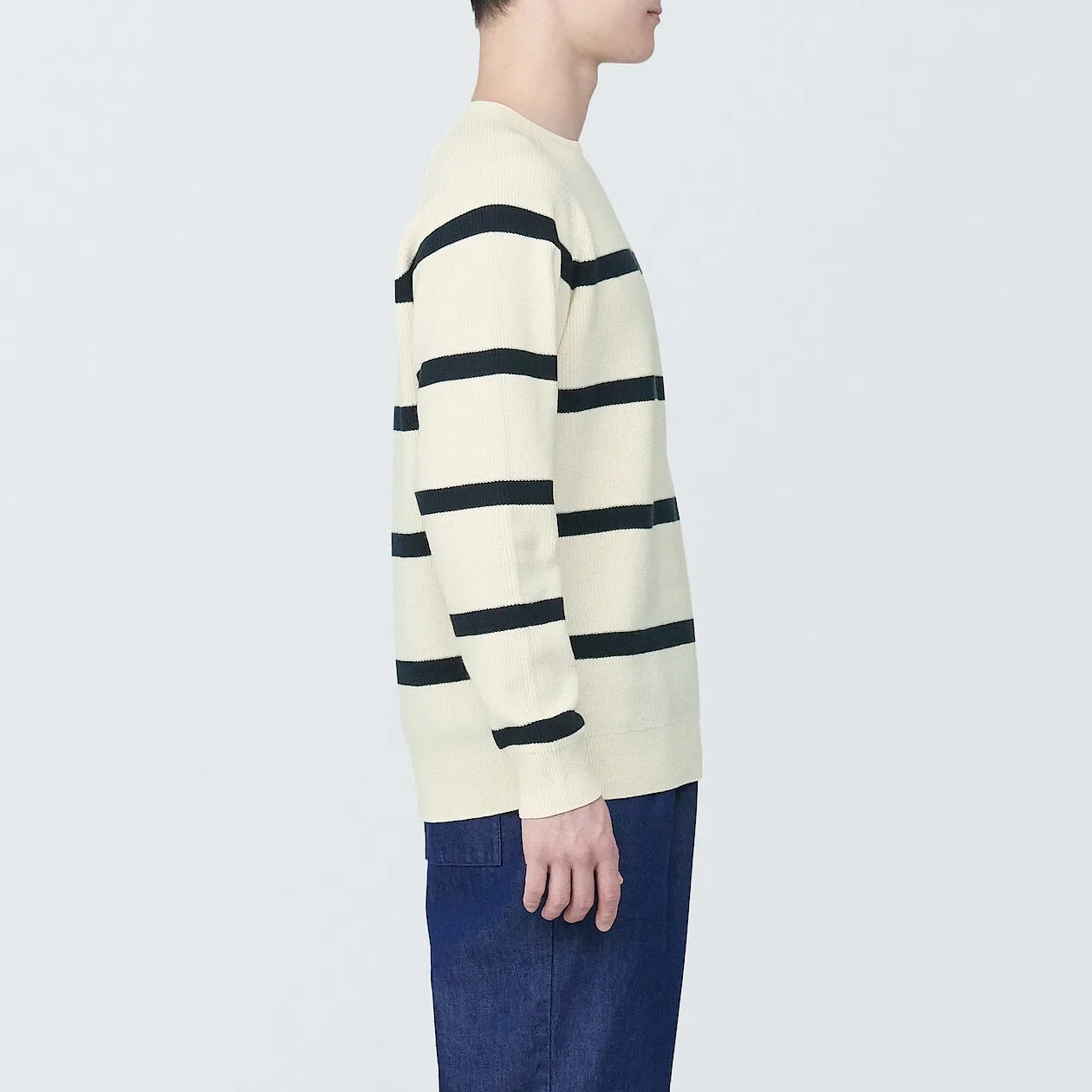 Ribbed Crewneck Sweater