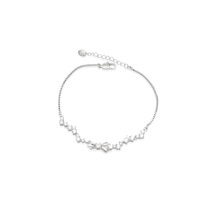 Ribbon Cubic Zirconia Bracelet