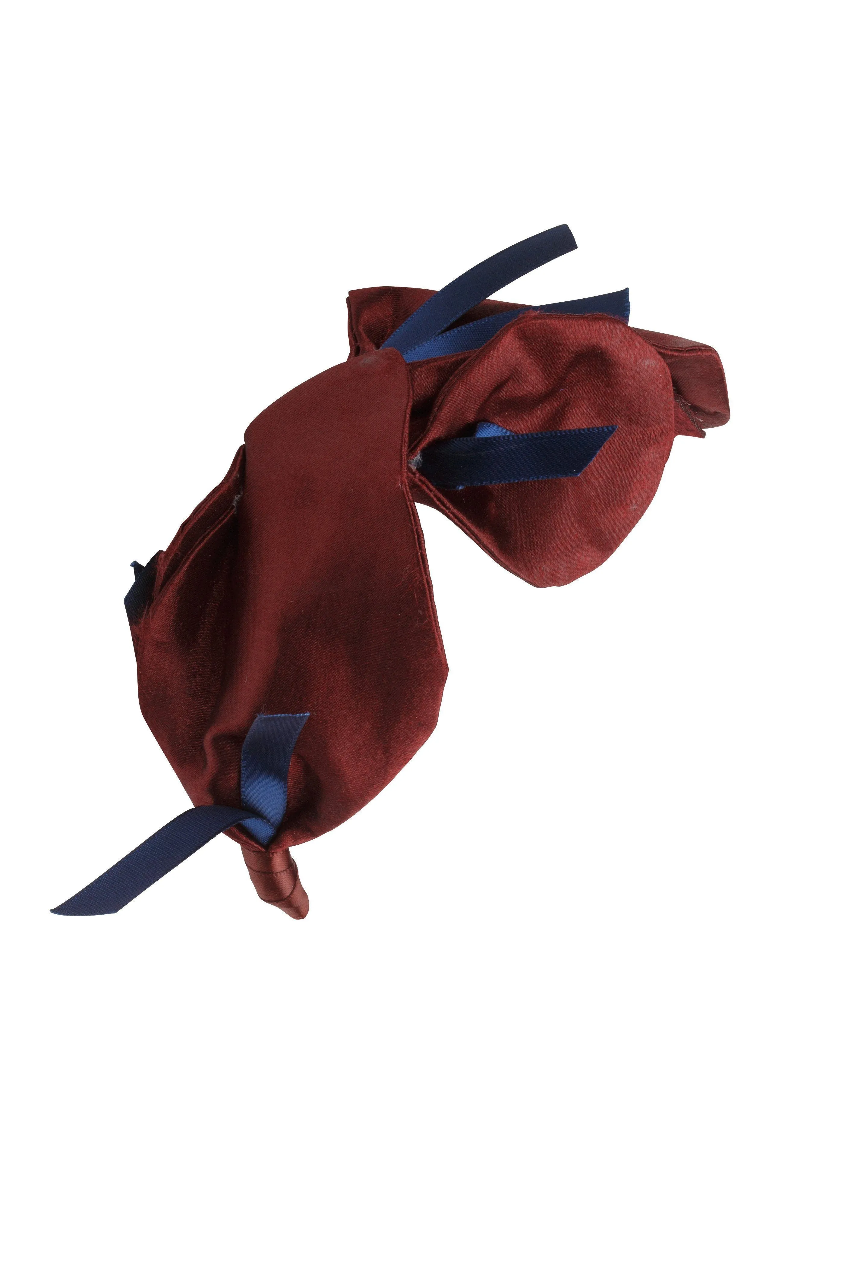 Ribbon Petal Baby - Burgundy/Navy