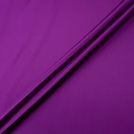 Rich Violet Pure Silk Satin