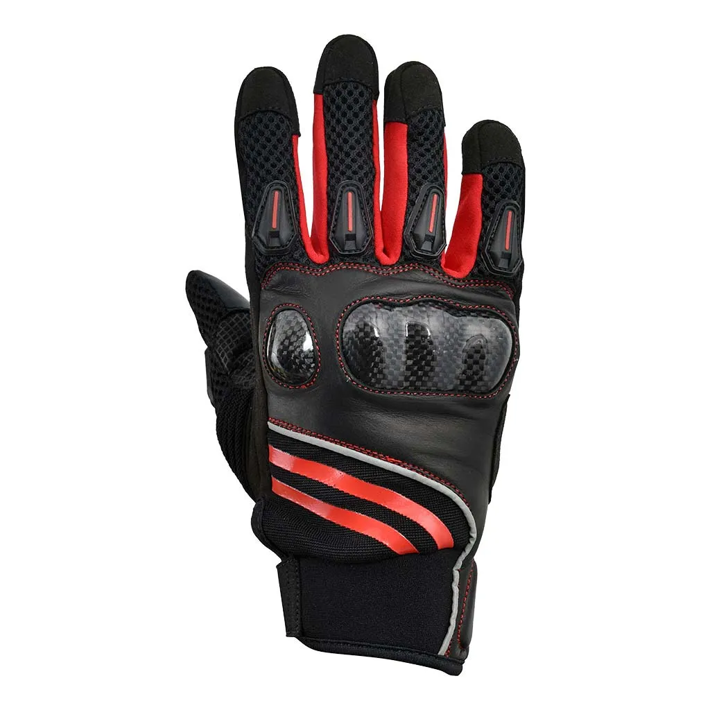 RIDERACT® Summer Motorbike Gloves REDO Moto Gloves