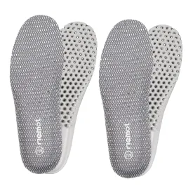 riemot 2 Pairs Shoe Insoles for Men Breathable Honeycomb Sport Inserts with Arch Support Soft Cushioning Running Insole Replacement Insoles for Water Shoes Sneakers Grey EU 43 /US 10