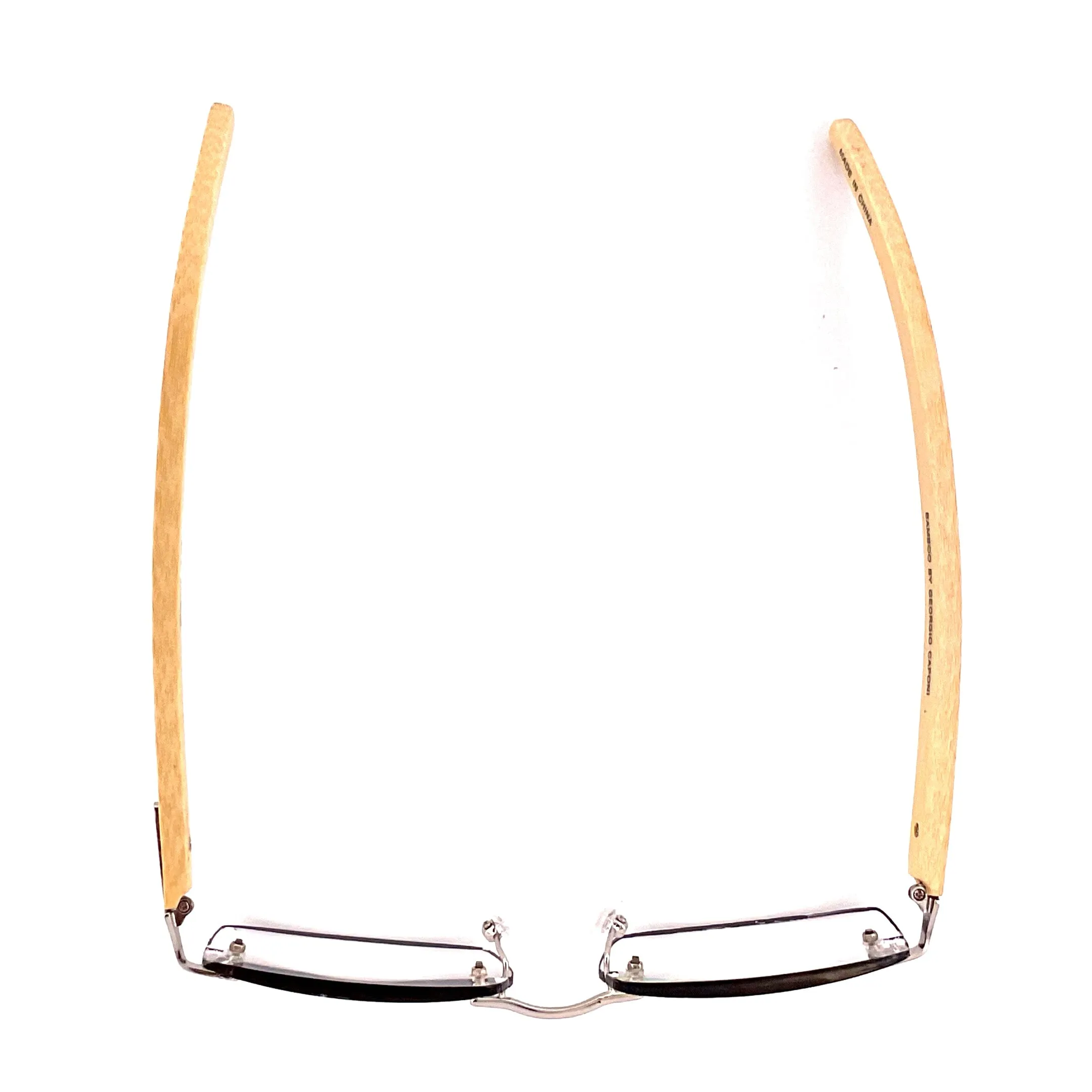 Rimless Bamboo Readers With Box