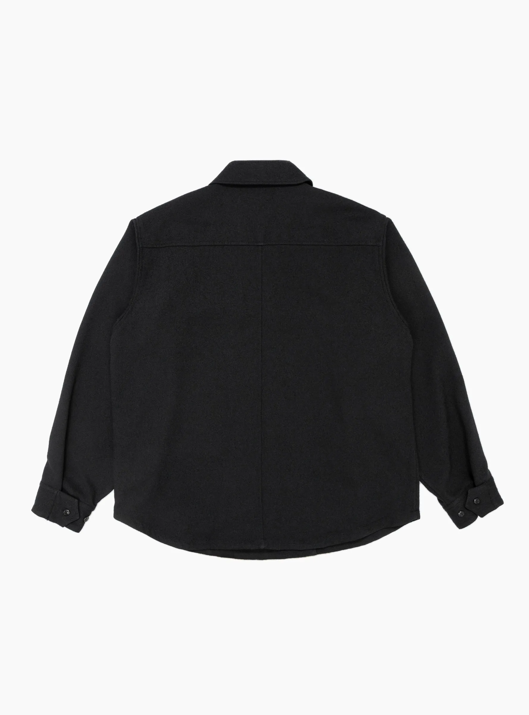 Ring Tweed Shirt Black