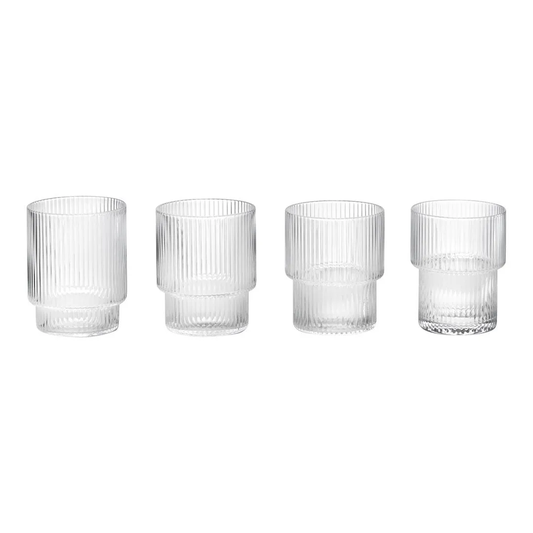 Ripple Glass - Set of 4