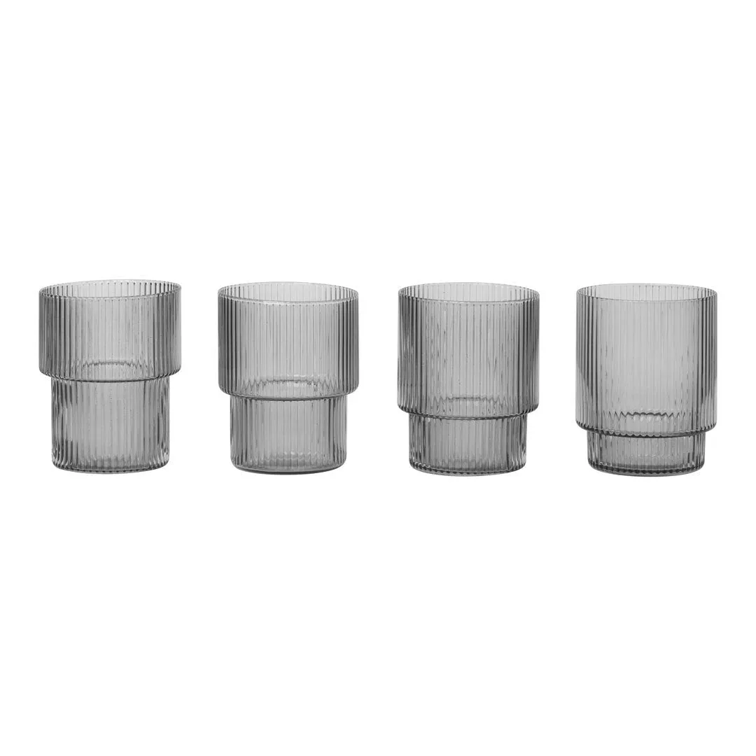 Ripple Glass - Set of 4