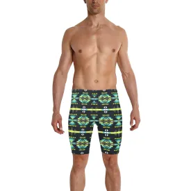 River Trail Men's Knee Length Swimming Trunks