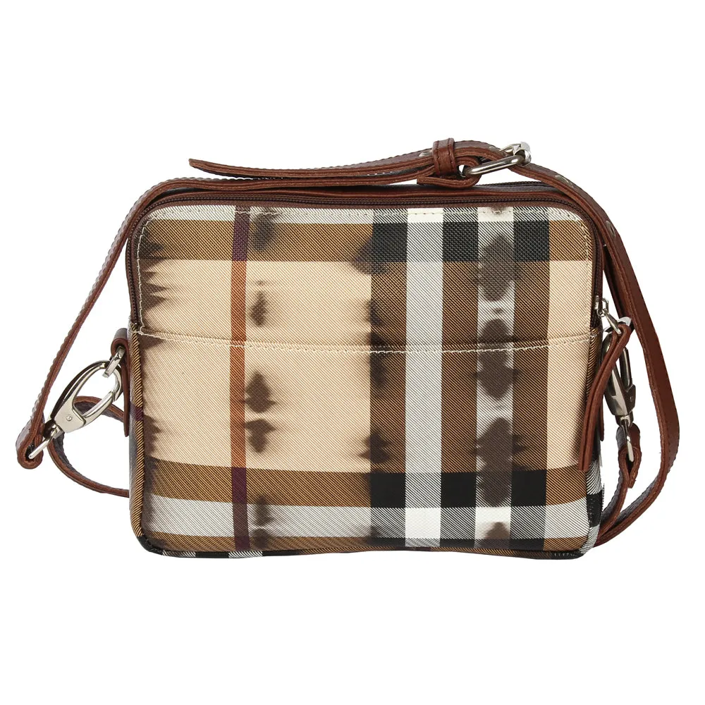 RL Sydney Crossbody Checkered Ladies Bag