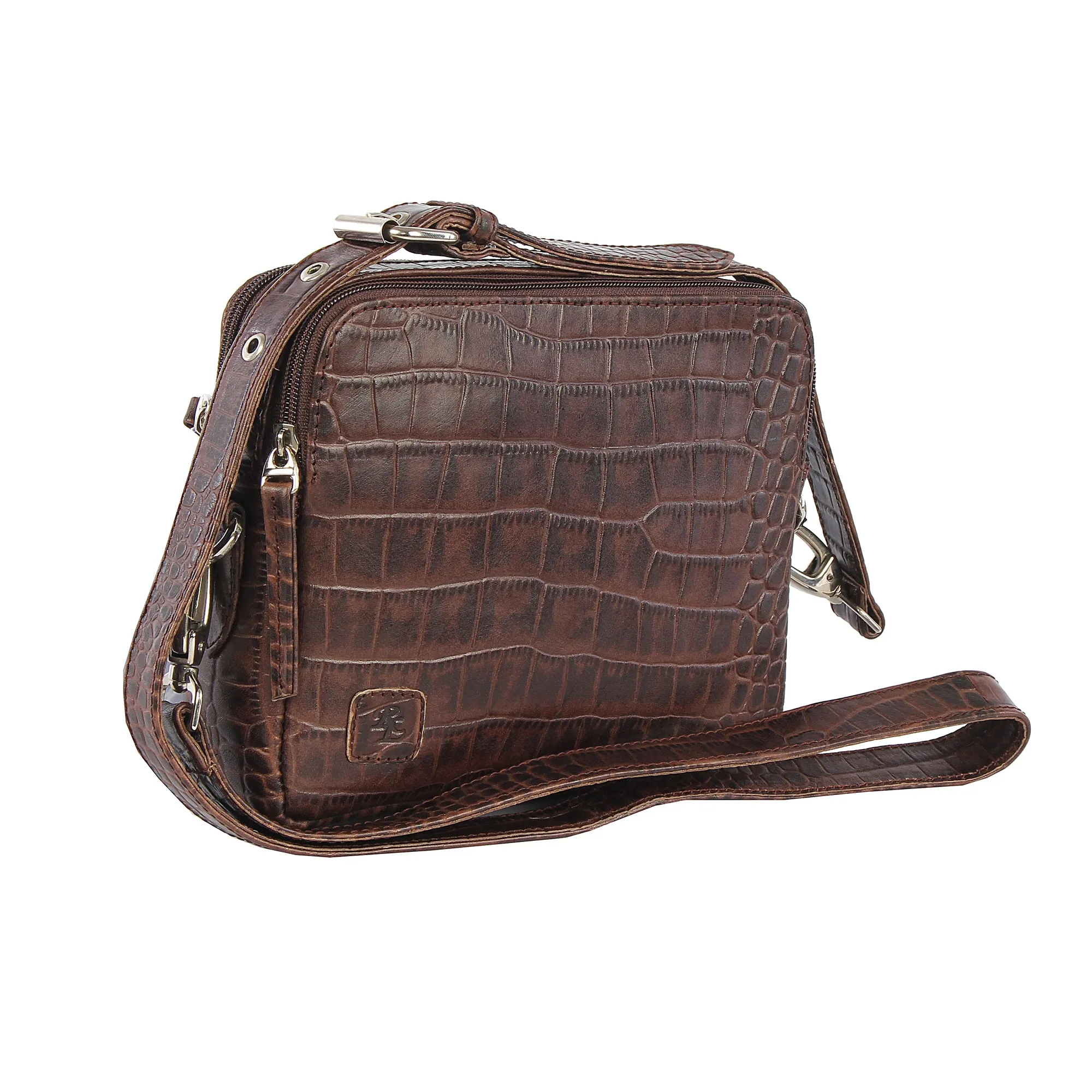 RL Sydney Crossbody Leather Sling Bag For Women