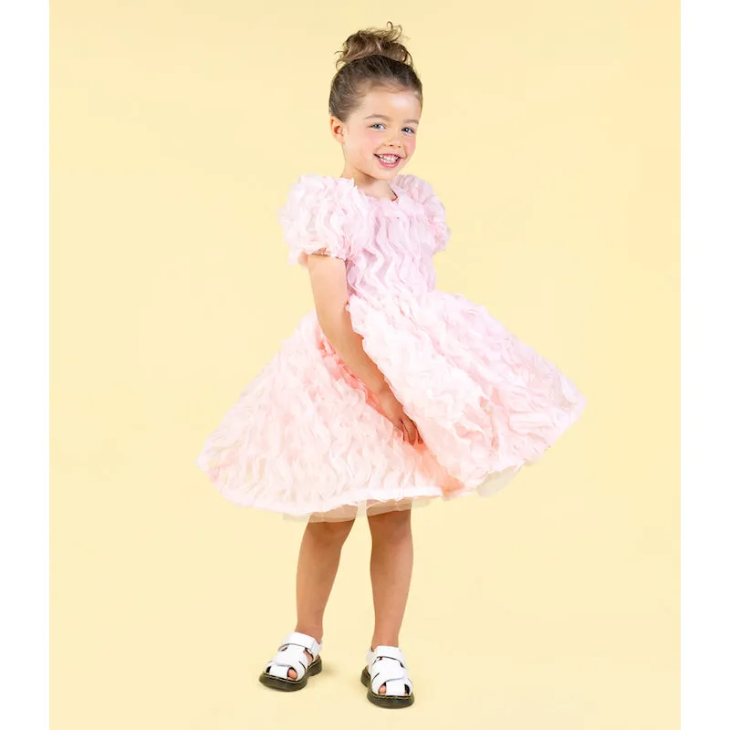 Rock Your Kid Pink Puffle Tulle Party Dress