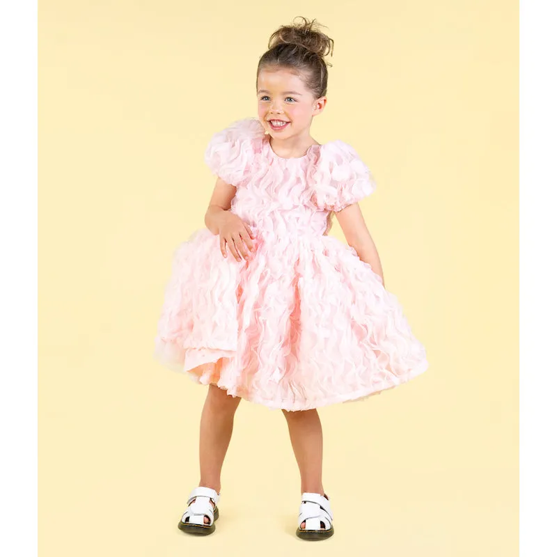 Rock Your Kid Pink Puffle Tulle Party Dress