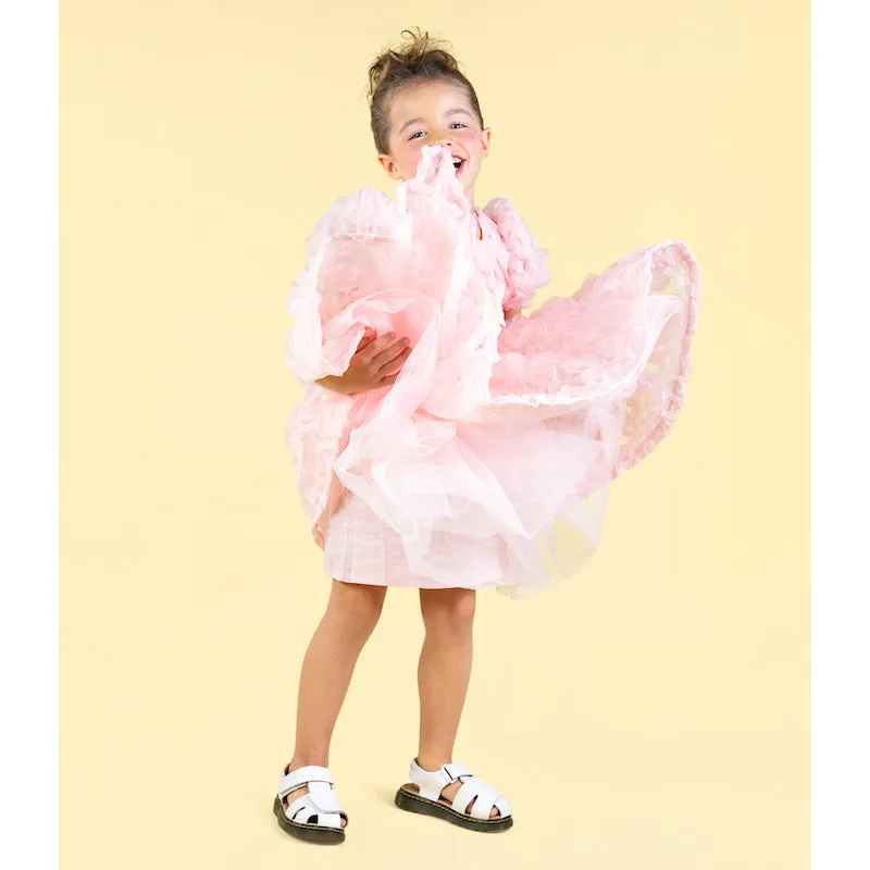 Rock Your Kid Pink Puffle Tulle Party Dress