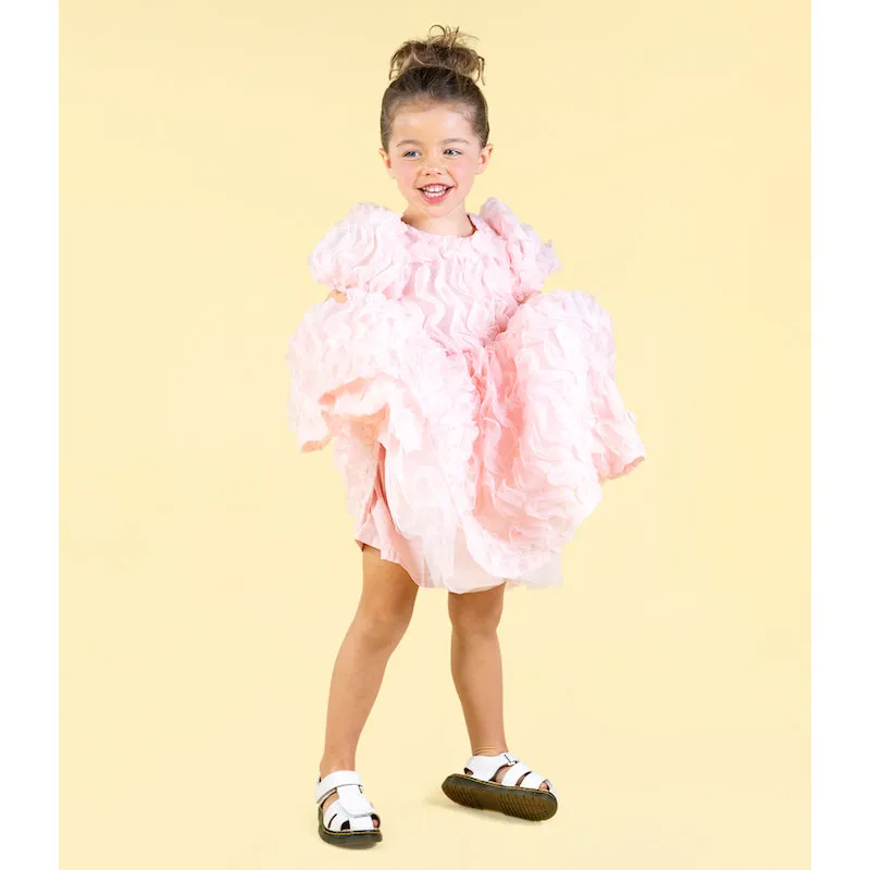 Rock Your Kid Pink Puffle Tulle Party Dress