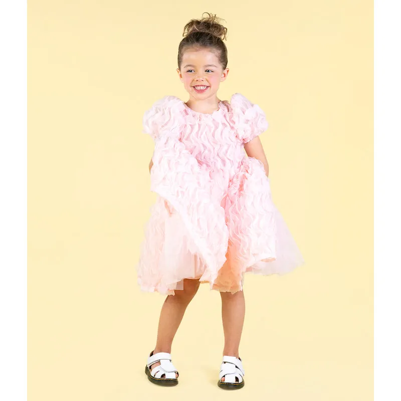 Rock Your Kid Pink Puffle Tulle Party Dress