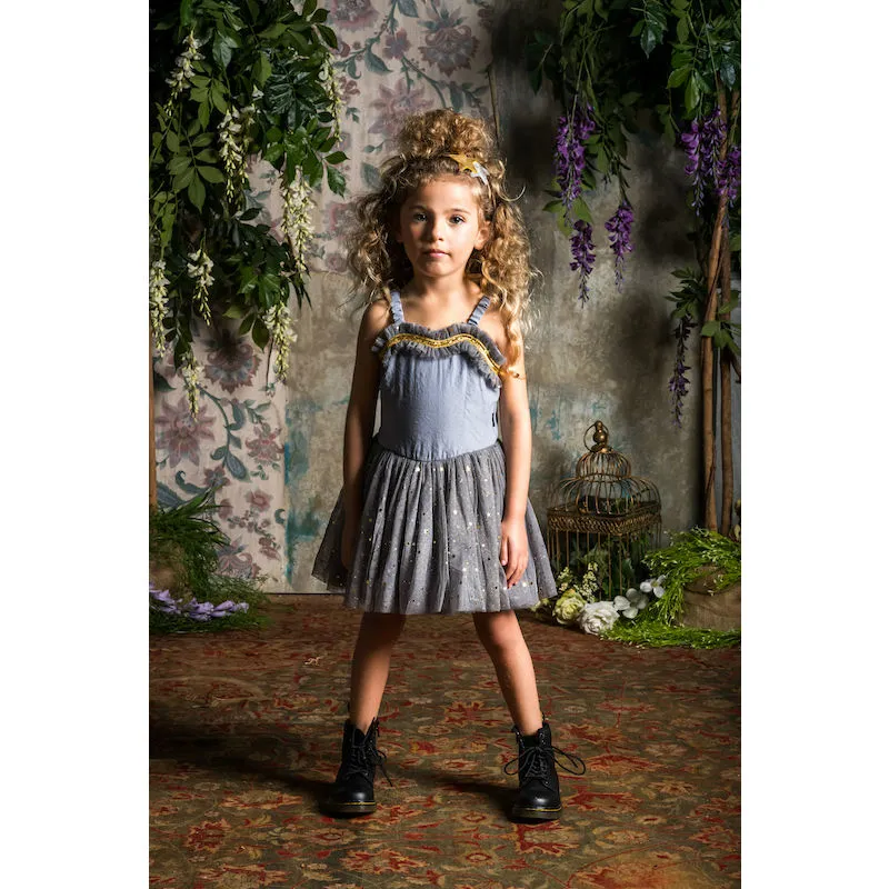 Rock Your Kid Silver Daydreamer Dress