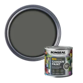 Ronseal Garden Paint - Charcoal Grey 250ml