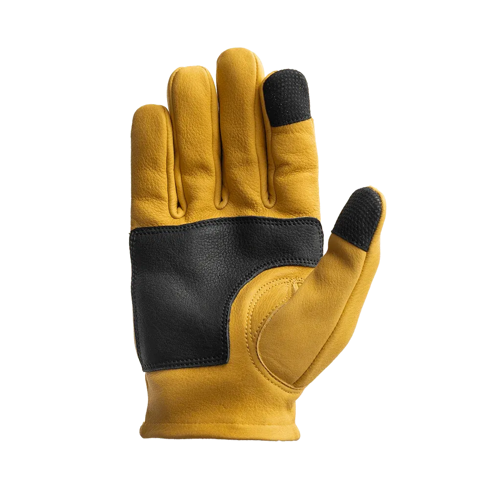 Roper DBL Palm Men's Motorcycle Leather Gloves