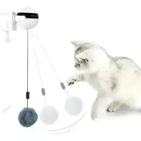 Rotating Interactive Cat Teaser Toy