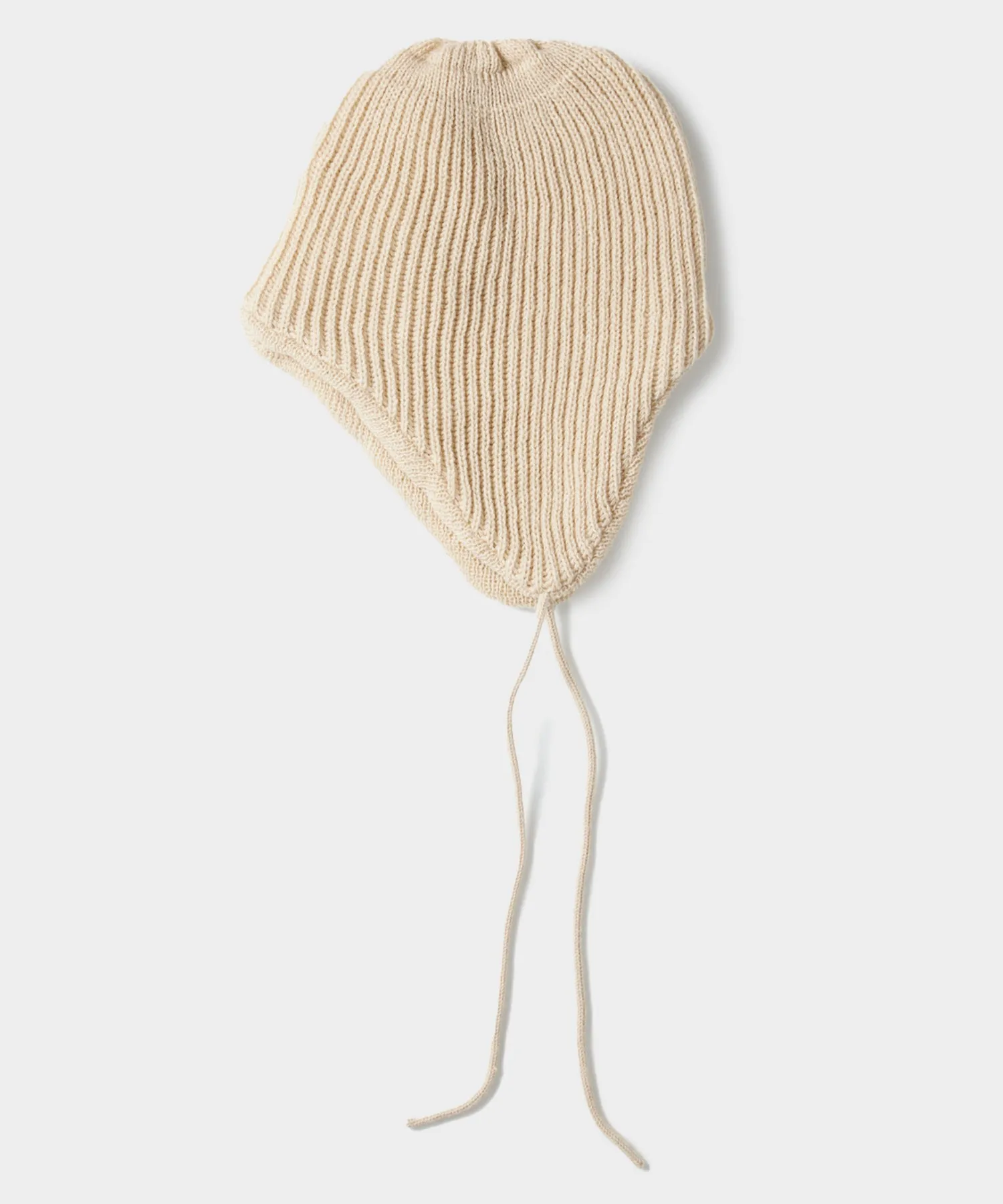 Rototo Ear Flap Hat in Beige