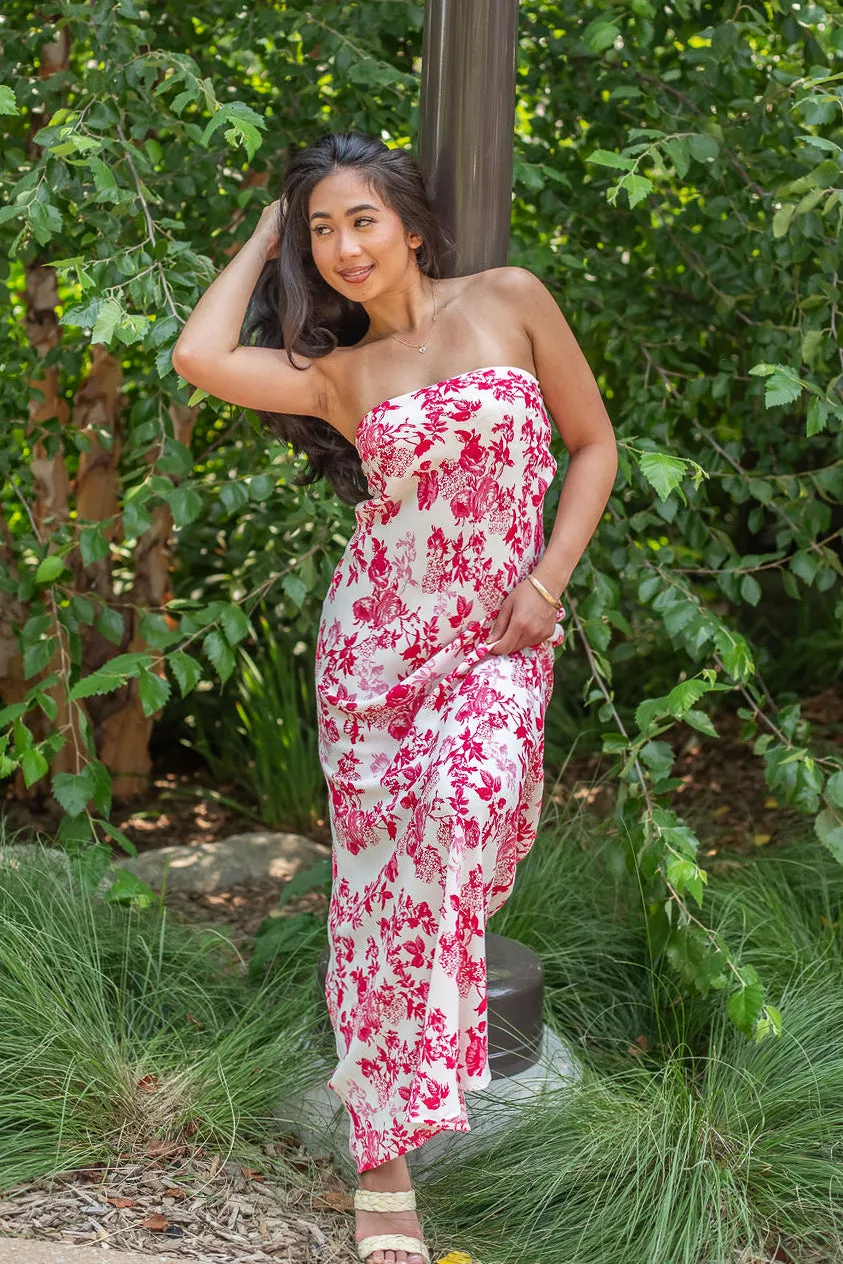 Ruby Radiance Maxi Dress