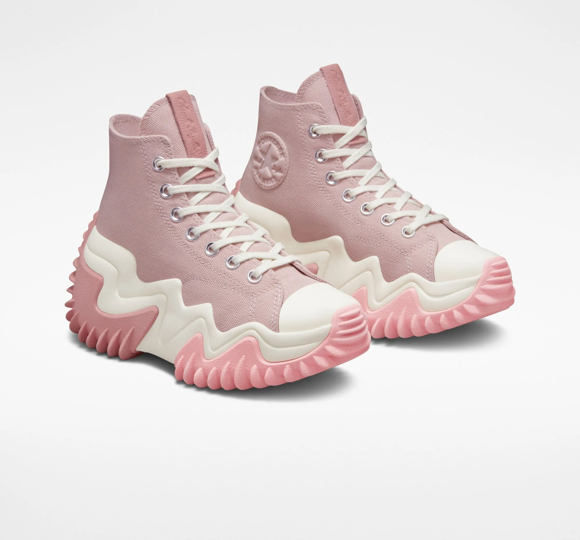 Run Star Motion Hi Sneakers in Rust Pink