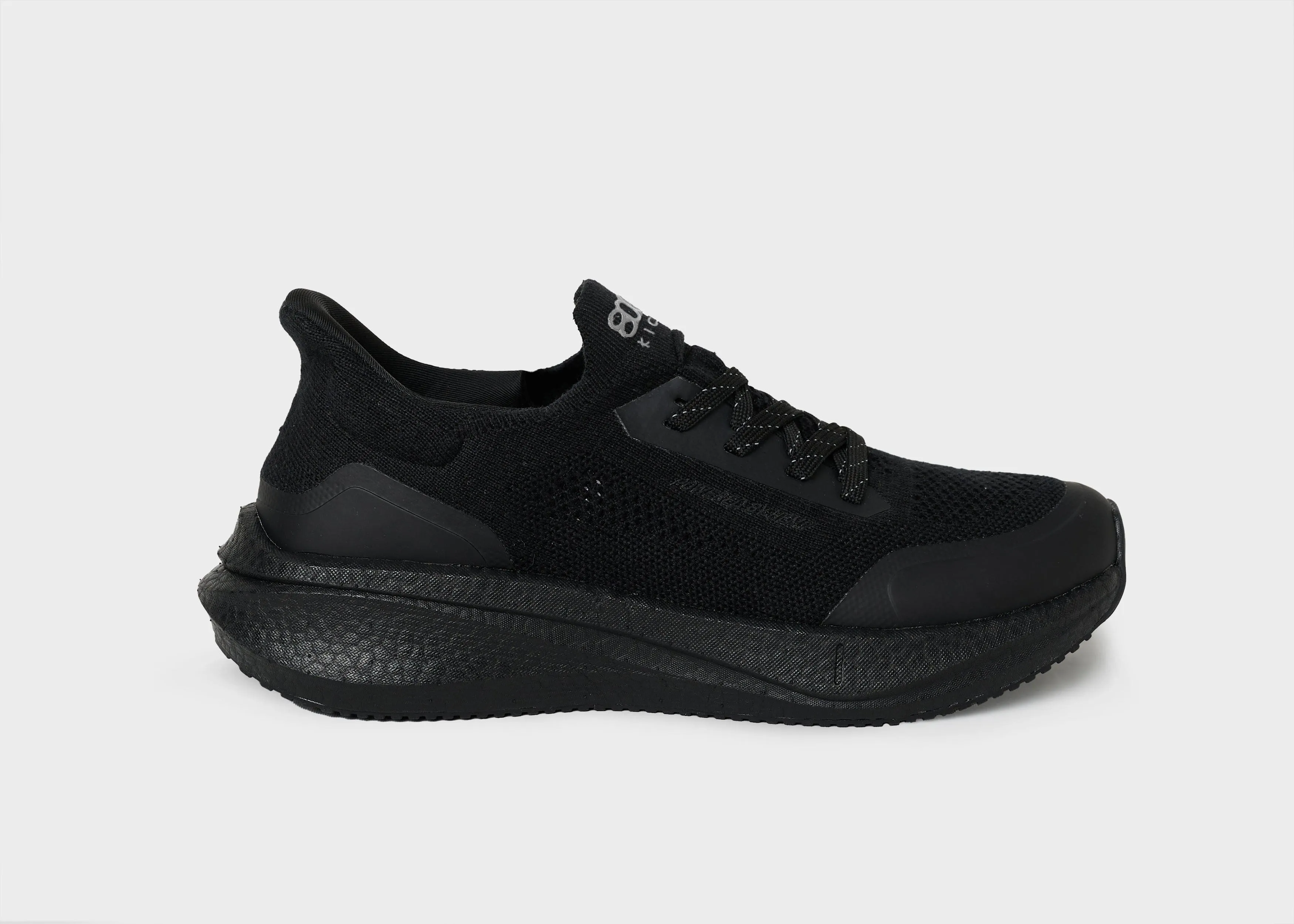 Runners Women's Hemp Leather Trainers | Full Black