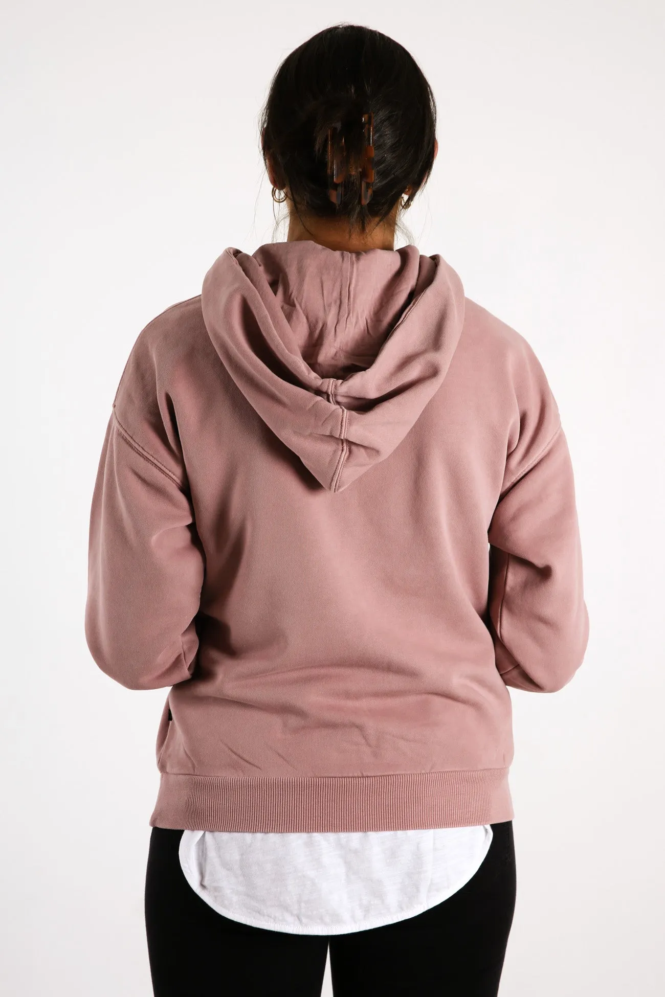 Rusty Essentials Hooded Fleece Lilac Dusk