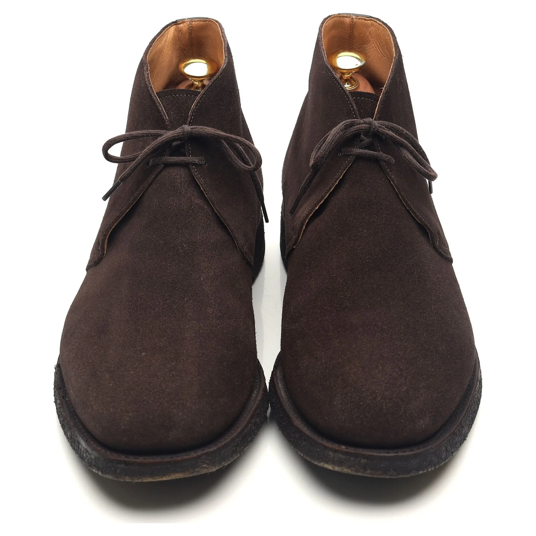 'Ryder' Dark Brown Chukka Boots UK 11.5 F