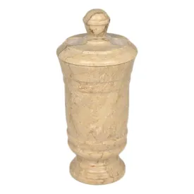 Sahara Beige Marble Toothbrush Holder of Tasmanian Collection