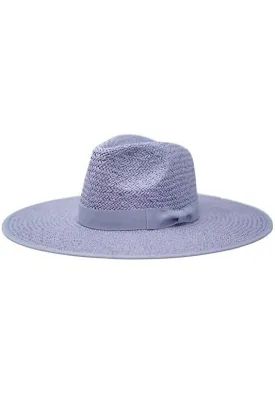 SAIL AWAY - Straw Panama Hat (Powder Blue)