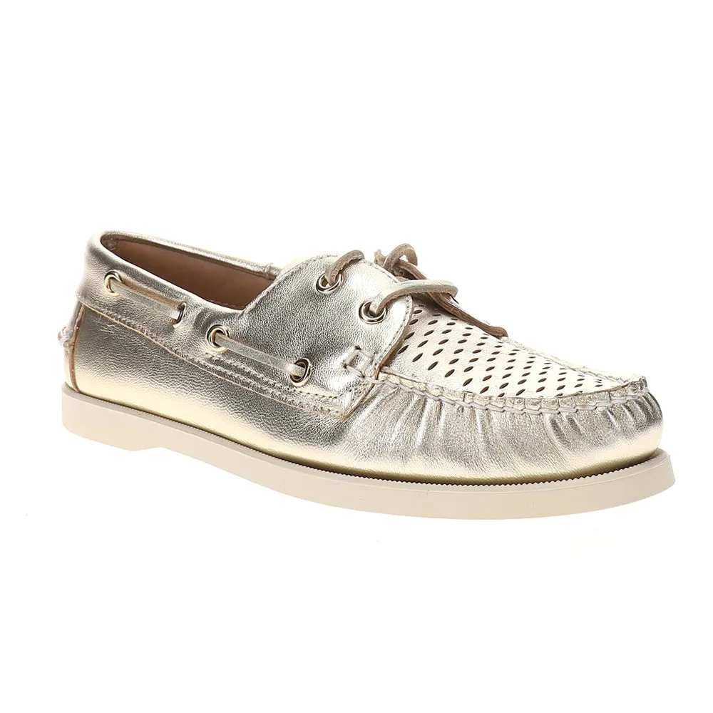 Sail Metallic Boat Shoes