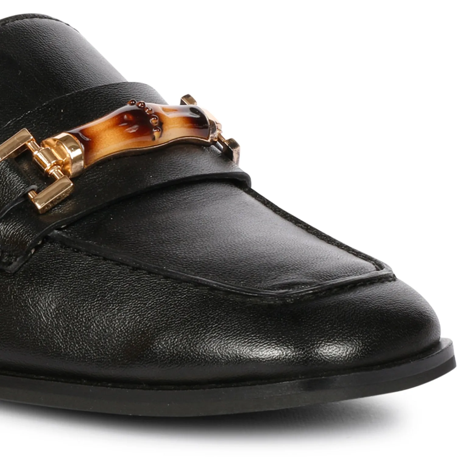 Saint G Jenah -  Classic Black Loafers