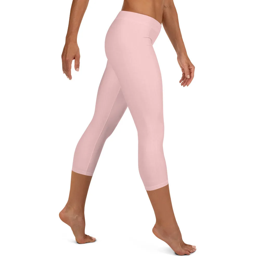 Sakura Pink Low Waist Capri