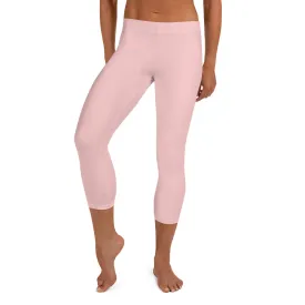 Sakura Pink Low Waist Capri