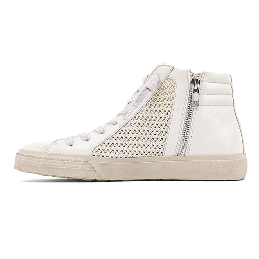 Samantha Woven High Top Sneakers