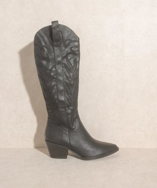 Samara Embroidered Tall Boot